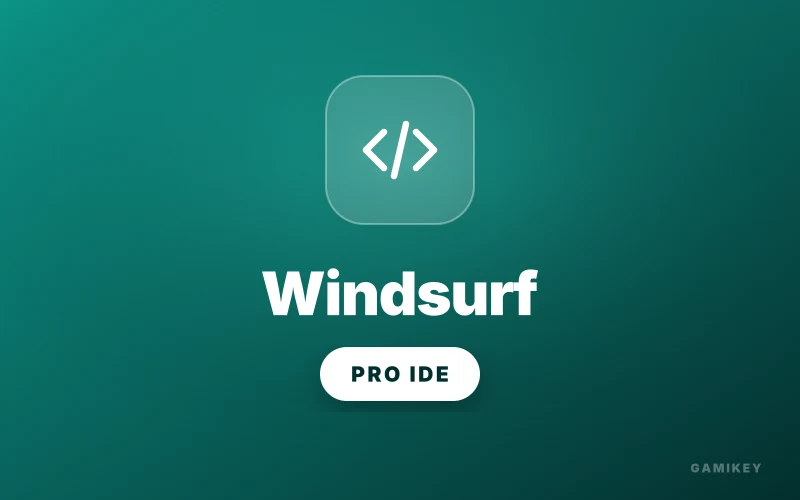 Windsurf Pro by Codeium Official Upgrade — Agentic Cascade AI IDE with Deep Codebase Flows